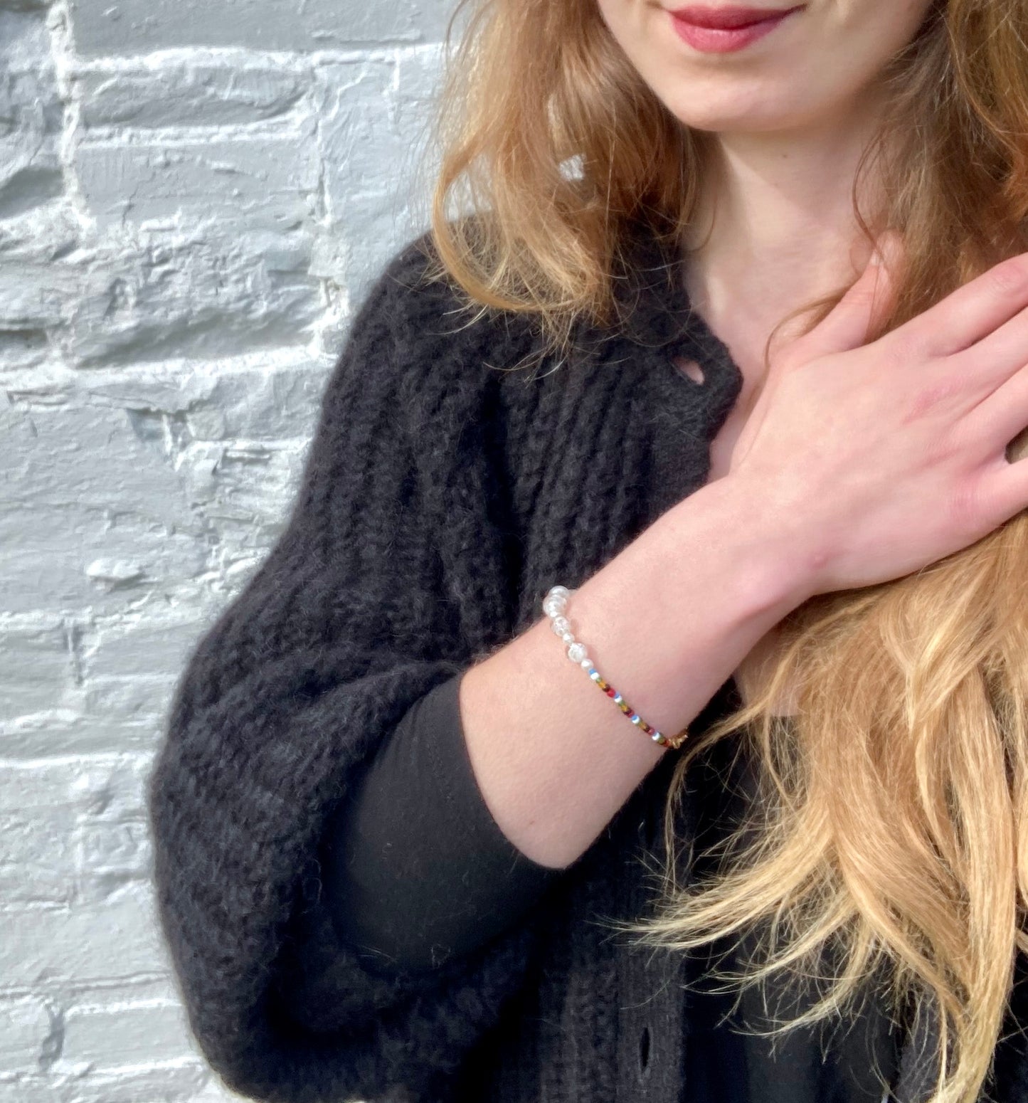 Ness Bracelet - AfricA (Multicolour and white)